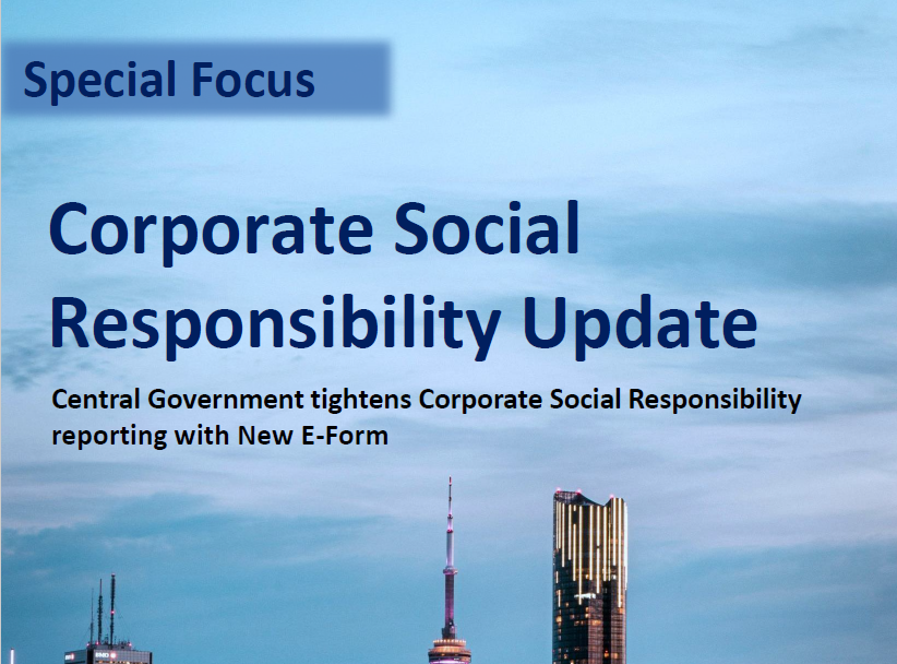 Special Focus: CSR update